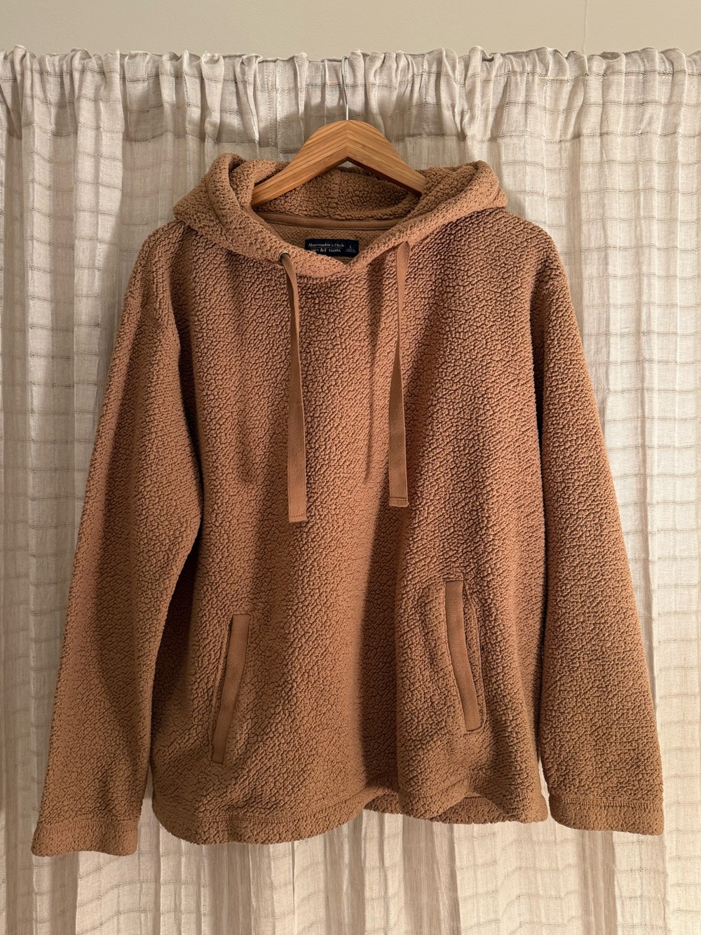 Abercrombie Hooded Sherpa Pullover